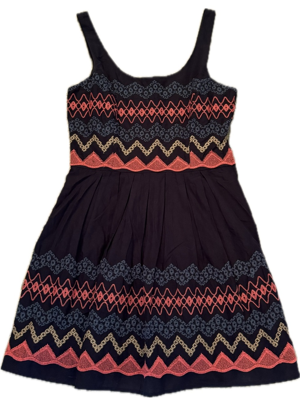 Women’s 3 Pink Hearts Dress w/Embroidered Detailing